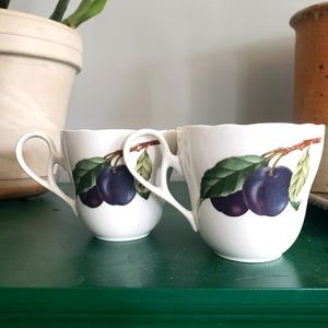 Noritake Primachina Cup Set of two Vintage Porcelain